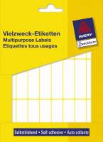 Avery etiketter 50x14mm 3336 hvid