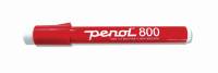 Penol 800 whiteboardmarker 1,5mm rund spids rød