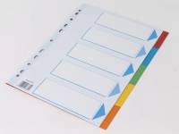 Q-line faneblade karton 5-delt A4