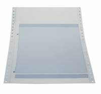 Edb-papir 3-banet med tryk FAKTURA 12x240mm 26026, 800 stk
