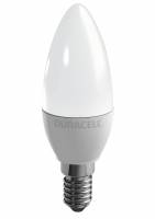 Duracell Candle pære 3,4W/25W LED E14 frosted, 3 stk