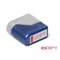 Deskmate stempel "Copy" med rød tekst