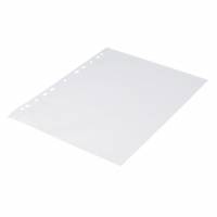 Q-line plastlommer PP A4 0,09mm med præg, 100 stk