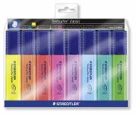 Staedtler Textsurfer Classic 364 tekstmarker, sæt med 8 farver