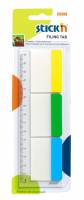 Stick'N kraftig register indexfaner 37x50mm, 3x10 stk