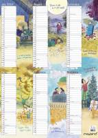 Mayland vægkalender Familiens årskalender med illu. 50x70cm 19066280