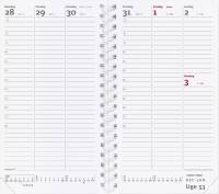 Mayland weekPlanner uge højformat REFILL