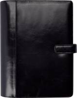 Mayland ugekalender System A5 skind 2019 sort