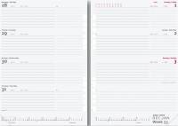 Mayland ugekalender System A5 international REFILL