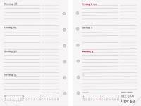 Mayland ugekalender System Mini REFILL 2019