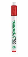 Penol marker 0700 1,5mm rund spids permanent rød 