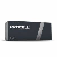 Procell Industrial C batterier, pakke med 10 stk