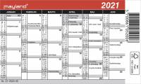 Mayland Mini kalender 12x7cm 21 0520 00