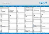Mayland Kontorkalender A5 Klassisk 21x15cm 21 0580 00