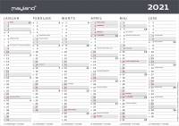 Mayland Kontorkalender A5 Moderne 21x15cm 21 0580 50