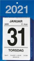 Mayland Afrivningskalender m/bagsidetekst 6x10cm 21 2520 00