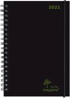 Mayland Ugekalender A5 ECO line sort 15x21cm højformat 21 2675 00