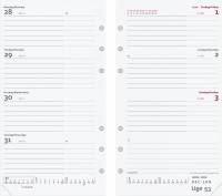 Mayland Ugekalender System PP refill 9,5x17cm tværformat 21 2765 00