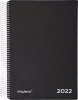 Mayland Timekalender m/spiral sort 17x23,5cm 22 2180 00 (2022)