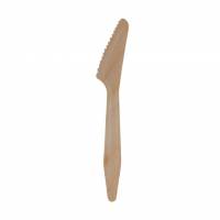 Træbestik Exclussiv kniv 18,5cm voksbehandlet