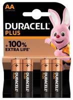 Duracell Plus Power AA batteri alkaline, pakke med 4 stk