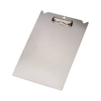 Clipboard A4 aluminium af 80% genbrugsmateriale sølv