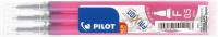 Pilot FriXion Point Clicker 0,5 refill pink, 3 stk