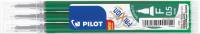 Pilot FriXion Point Clicker 0,5 refill grøn, 3 stk