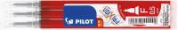 Pilot FriXion Point Clicker 0,5mm refill rød, 3 stk