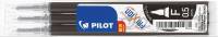 Pilot FriXion Point Clicker 0,5 refill sort, 3 stk