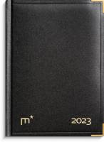 Mayland 23 1900 00 Kalenderårbog helbind 11,7x17,1cm sort