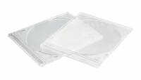 Esselte CD/DVD omslag slimline transparent