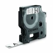 Dymo D1 ekstra st&aelig;rk 1978364 labeltape 12mmx5,5m sort p&aring; hvid