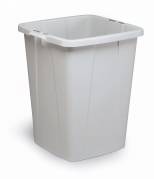 Durable Durabin affaldsspand kvadratisk 90 liter grå