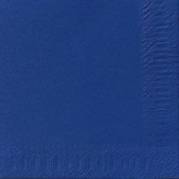 Duni servietter 3-lags 33x33cm mørkeblå