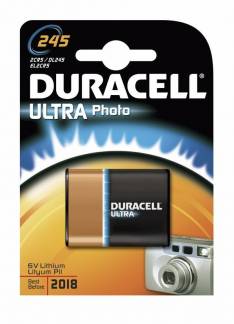 Duracell Ultra Photo 245 batteri