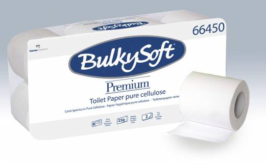 Bulky Soft Premium toiletpapir 2-lags 30m 96 ruller, hvid