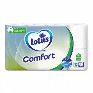 Lotus Comfort toiletpapir 19m 3-lags hvid