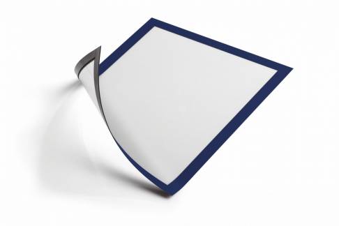 Durable Duraframe A4 magnetisk skilt med blå ramme