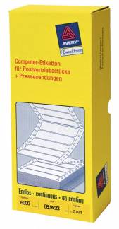 Avery 5101 dataetiketter 1-banet 88,9x23mm