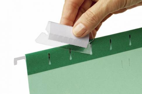 Esselte faner med indstik til hængemapper 50x15mm