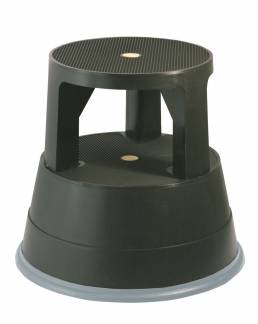 Office elefantfod plast højde 390mm sort
