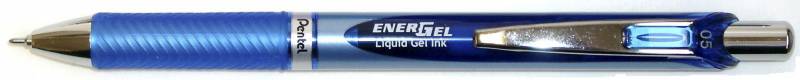 Pentel Energel rollerpen BLN75 0,5mm bl&aring;