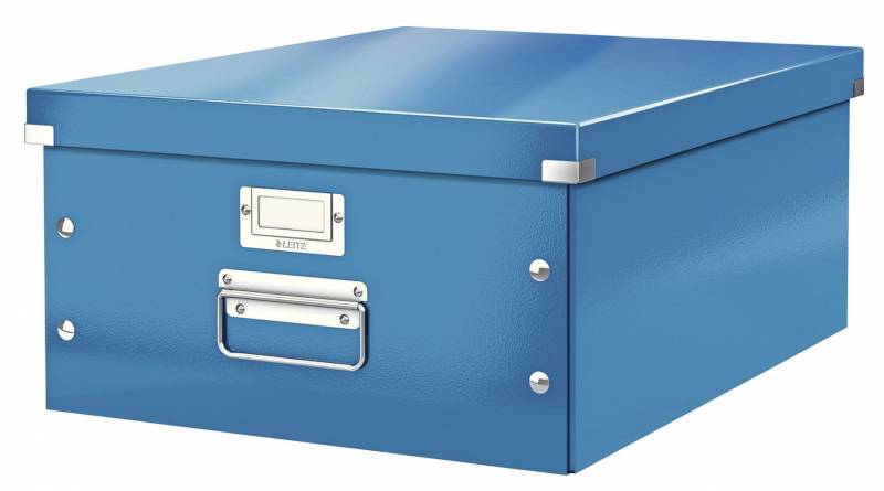 Leitz WOW arkivboks Click & Store 369x200x482mm blå