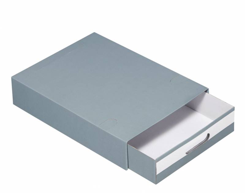 Arkivboks SIS Multibox A4 grå