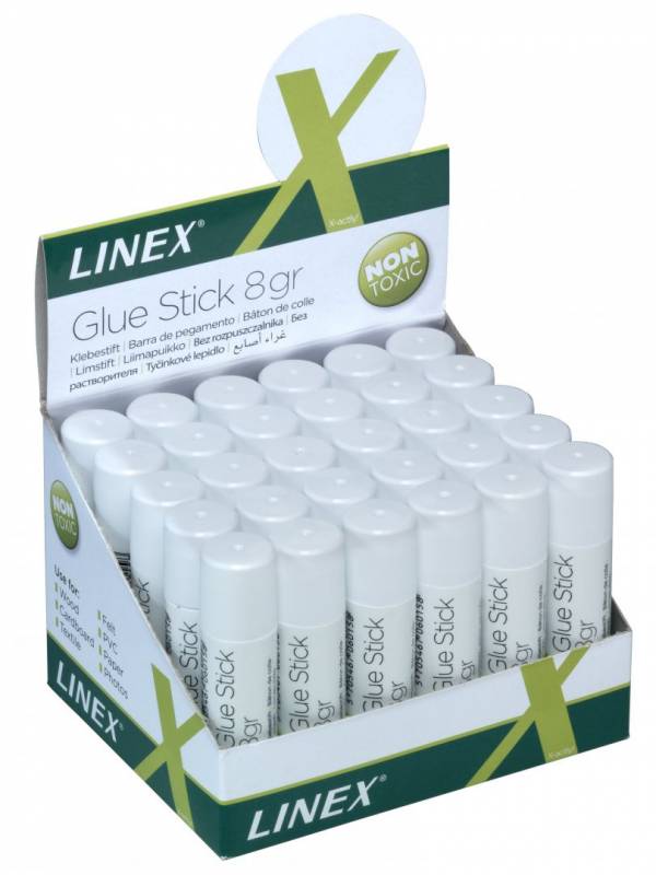 Linex limstift 8g til papir og foto