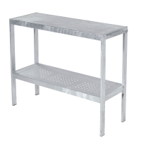 Plantebord 110 cm i varmgalvaniseret st&aring;l
