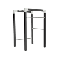 Outdoor Fitness tr&aelig;ningsstativ model 1 sort