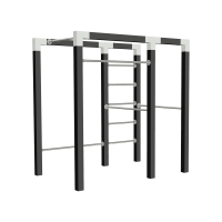 Outdoor Fitness tr&aelig;ningsstativ model 2 sort