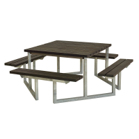 Twist bord/b&aelig;nkes&aelig;t 204 cm RePlast sort